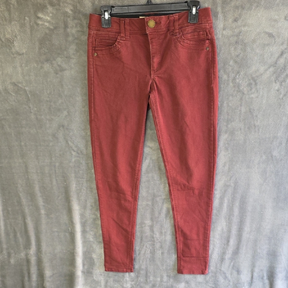 Democracy Women's Skinny Jeans in Rust Red
